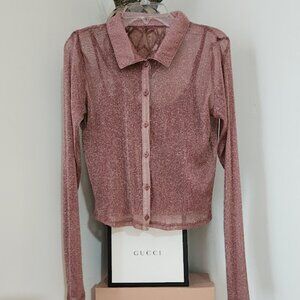 Hollister Sheer Top Size Small